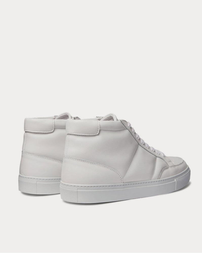 Officine Générale Danny Leather High-Top  White high top sneakers - 3