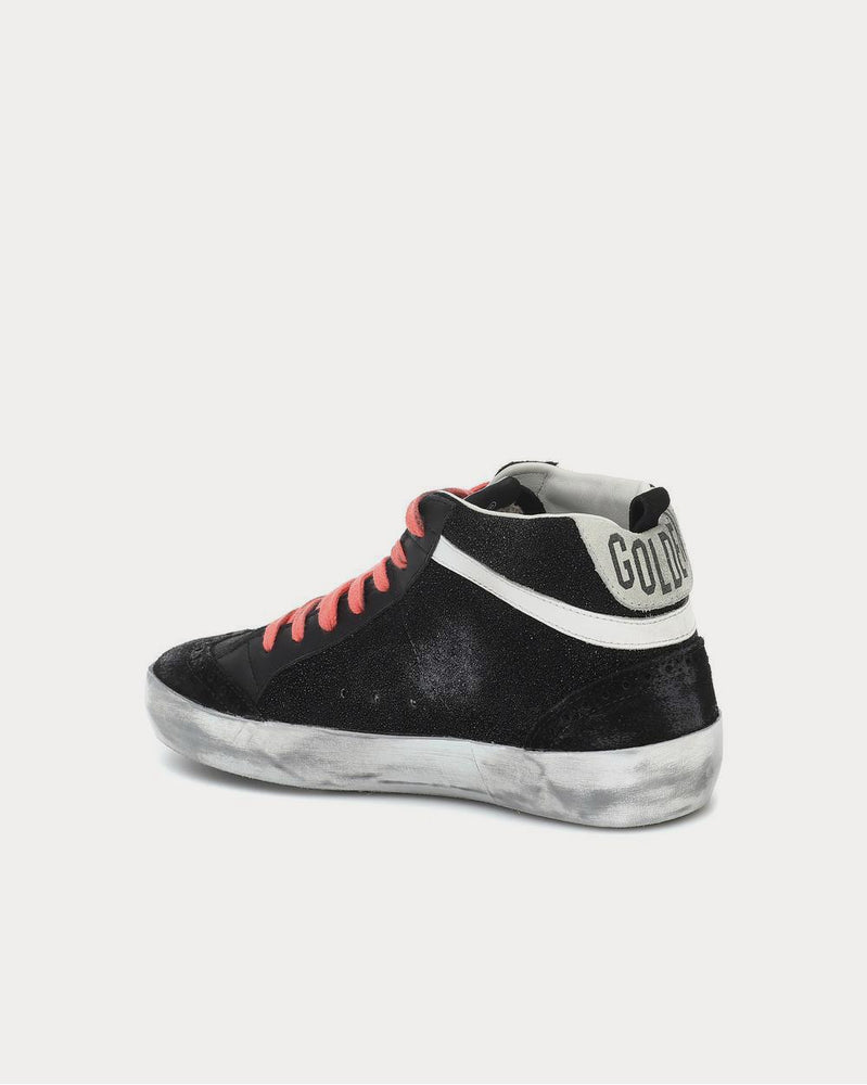 Golden Goose Mid Star Black High Top Sneakers - 3