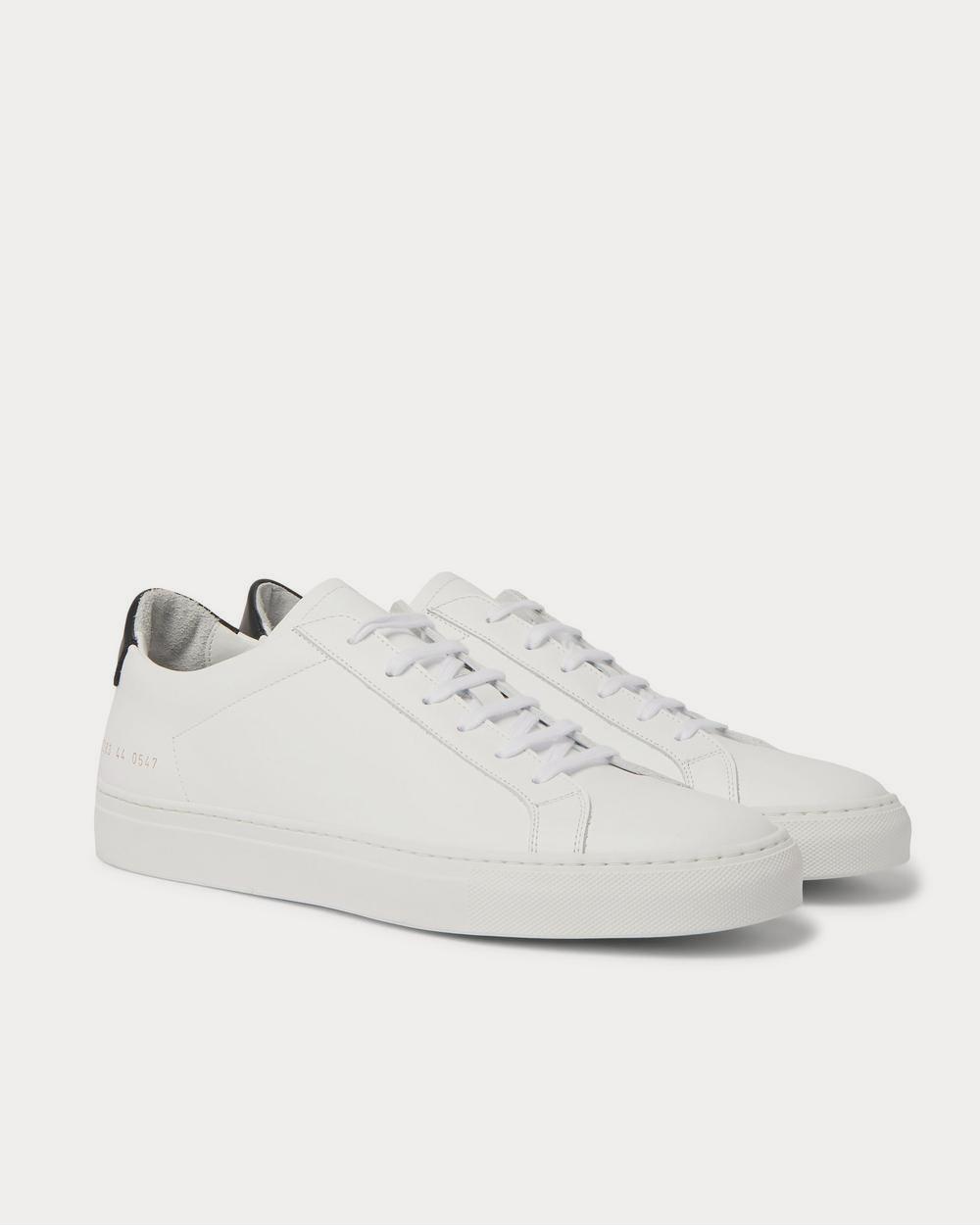 Common Projects Retro Low Leather  White low top sneakers - 2