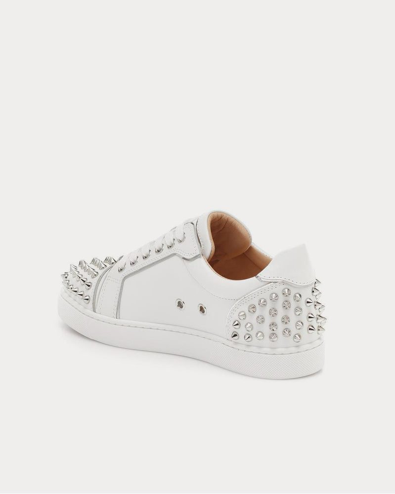 Christian Louboutin Vieira 2 leather White Low Top Sneakers - 3