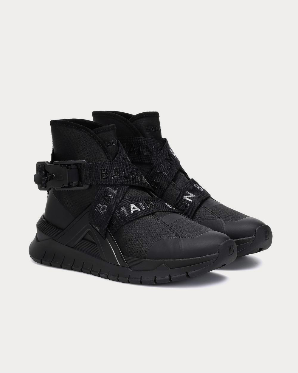 Balmain B Troop Noir High Top Sneakers - 2