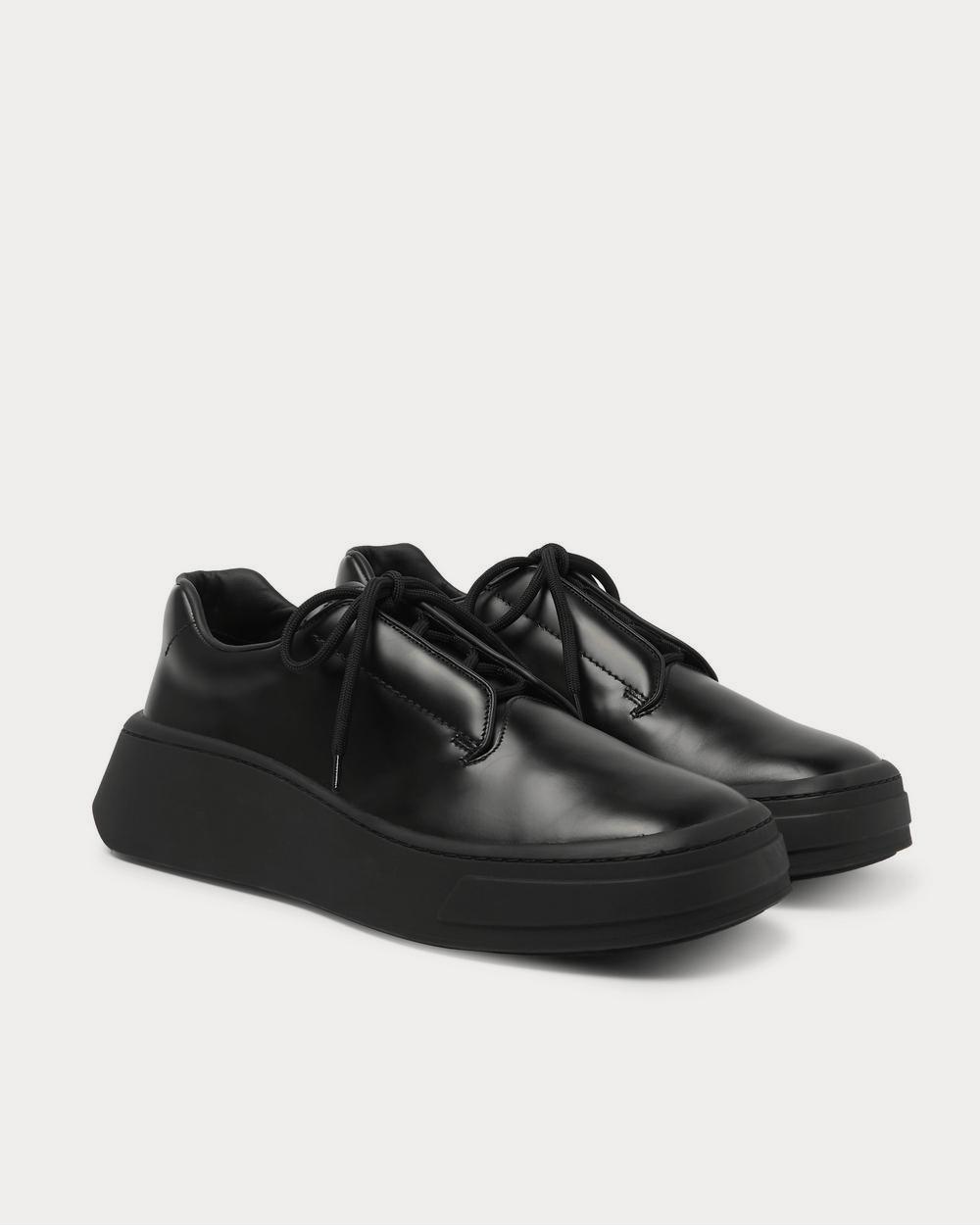 Prada Leather  Black low top sneakers - 2