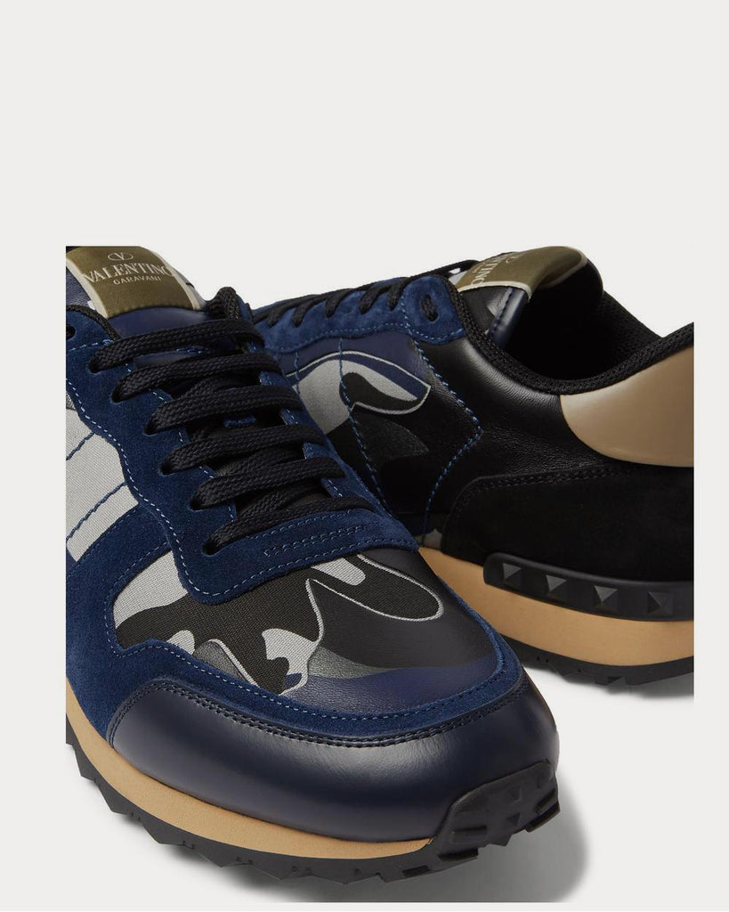 Valentino rockrunner hot sale blue camo