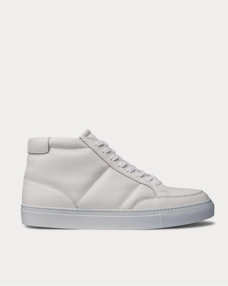 Officine Générale Danny Leather High-Top  White high top sneakers - 1