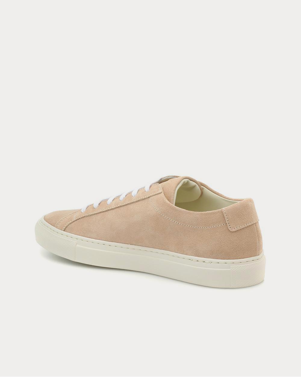 Common Projects Original Achilles suede Amber Low Top Sneakers - 3