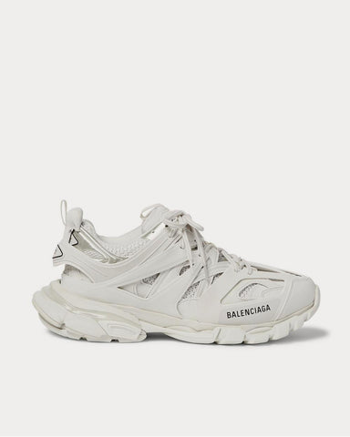 Balenciaga Track Nylon, Mesh and Rubber  White low top sneakers