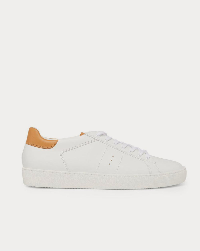 J.M. Weston Leather  White low top sneakers - 1