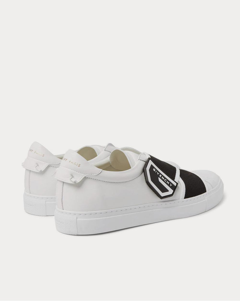 Givenchy Urban Street Logo-Print Leather  White low top sneakers - 3