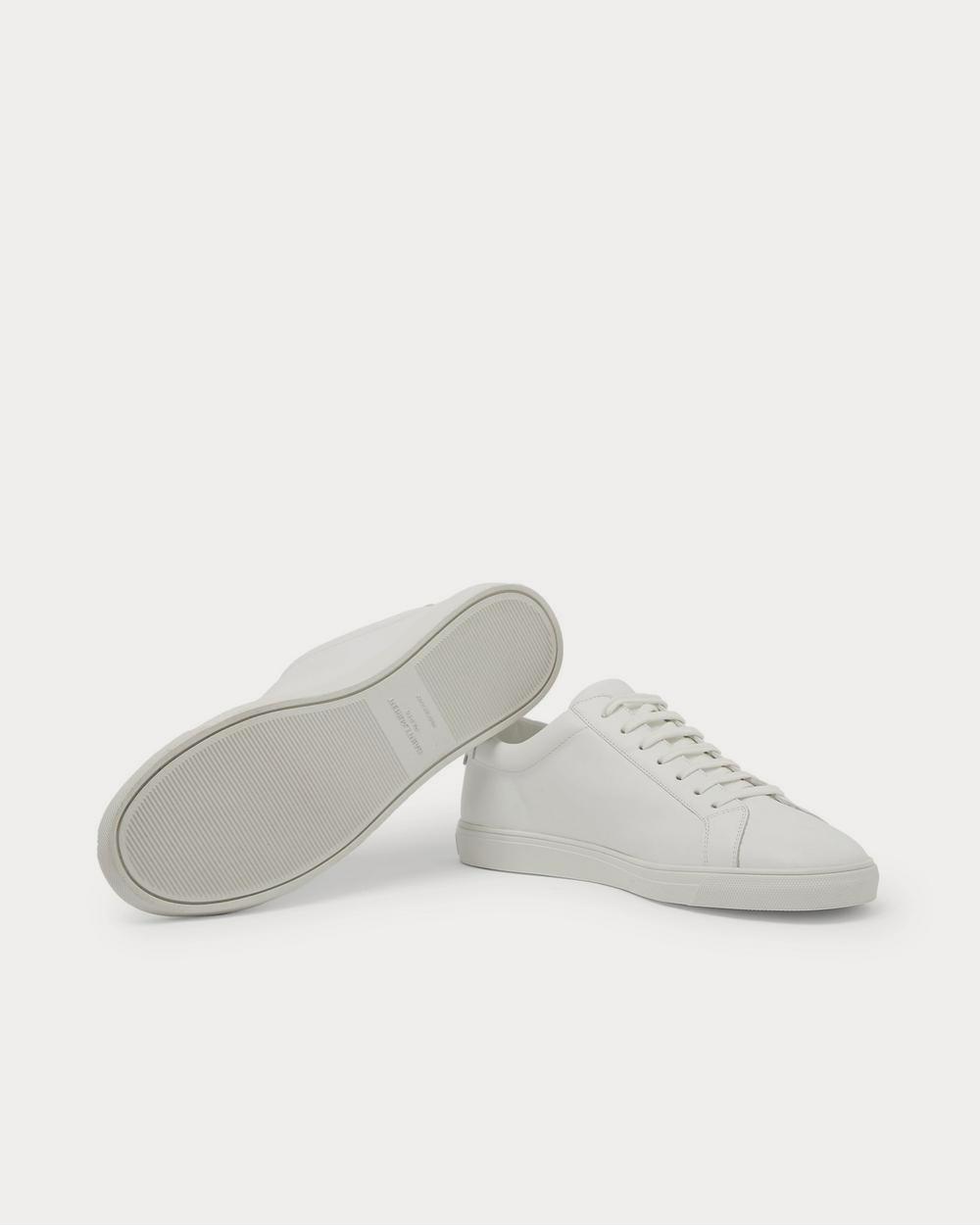 Saint Laurent Andy Moon Leather  White low top sneakers - 3