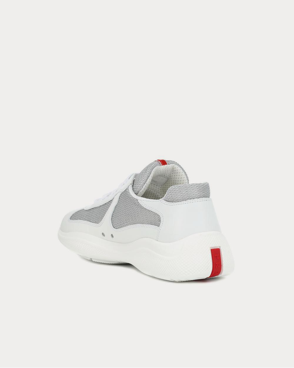 Prada Linea Rossa leather white Low Top Sneakers - 3