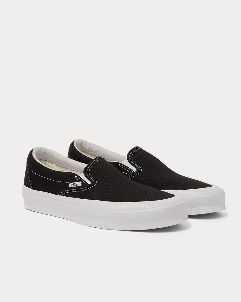 Vans UA OG Classic LX Canvas Slip-On  Black low top sneakers - 2