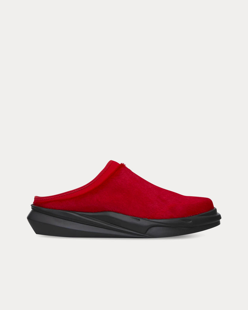 1017 ALYX 9SM Mono Mule Red Slip Ons - Sneak in Peace