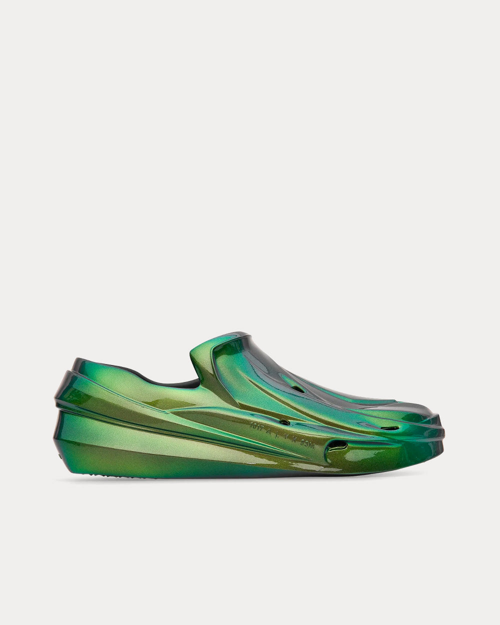 1017 ALYX 9SM Mono Calabrone Green Slip Ons - 1