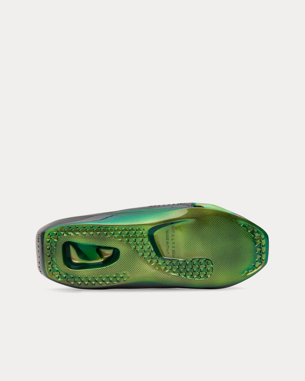 1017 ALYX 9SM Mono Calabrone Green Slip Ons - 5