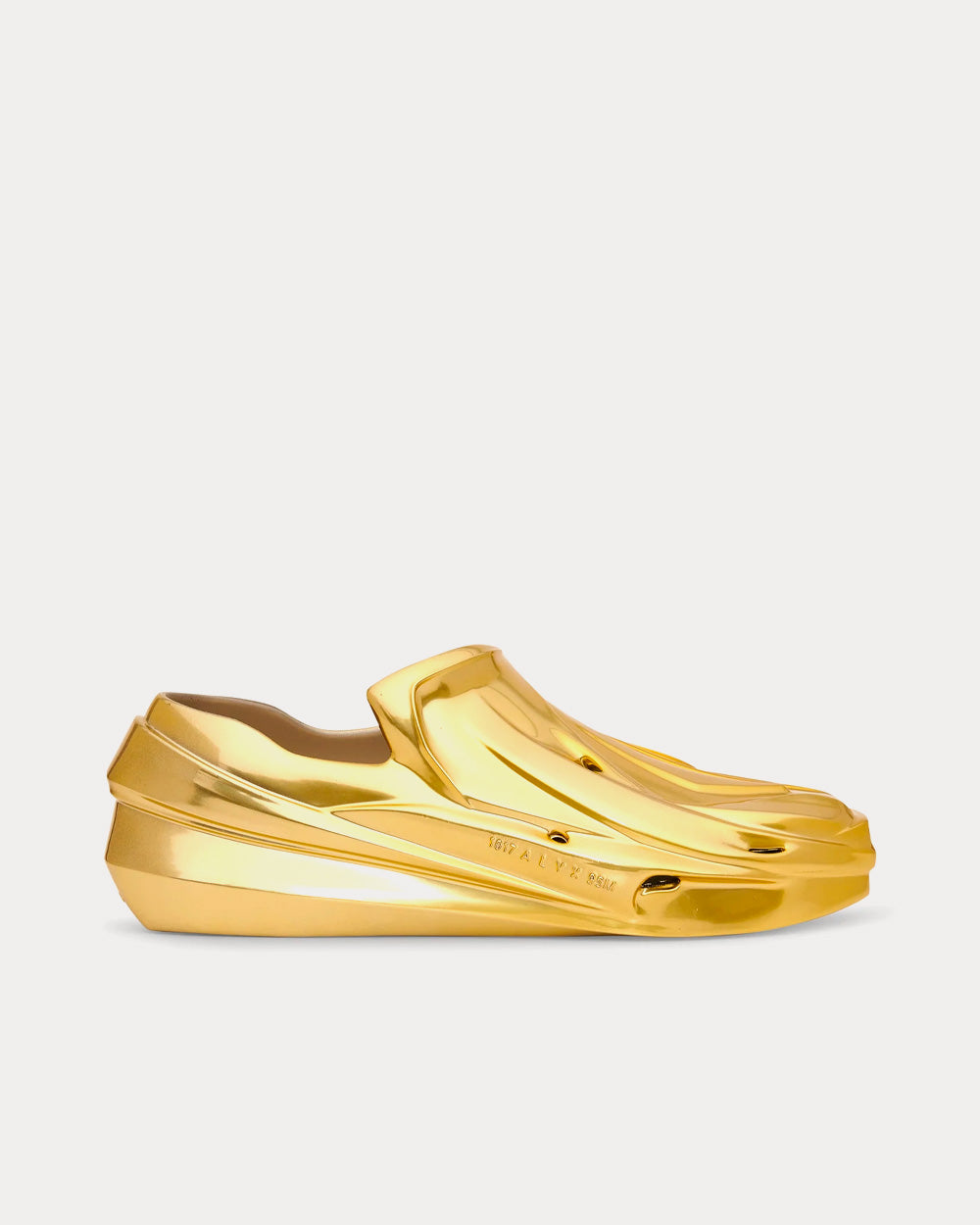 1017 ALYX 9SM Mono Gold Slip Ons - 1