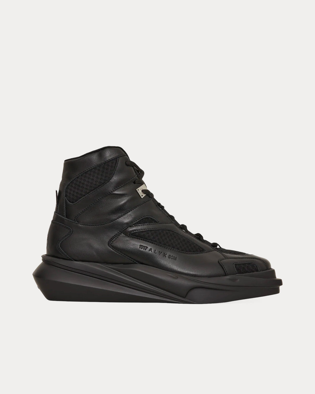 Mono Hiking Boot Black High Top Sneakers