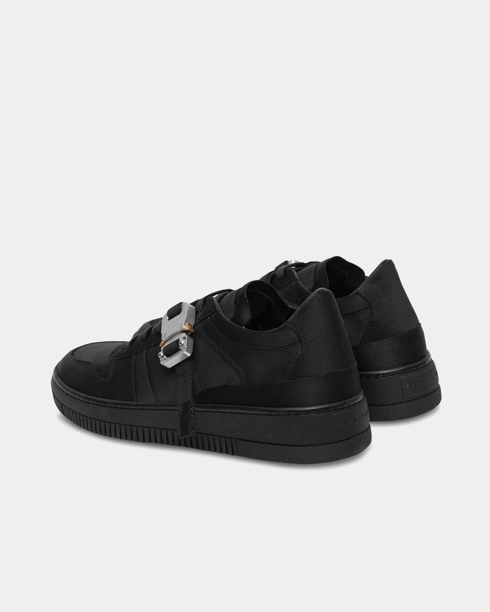 1017 ALYX 9SM Satin Buckle Black Low Top Sneakers - Sneak in Peace