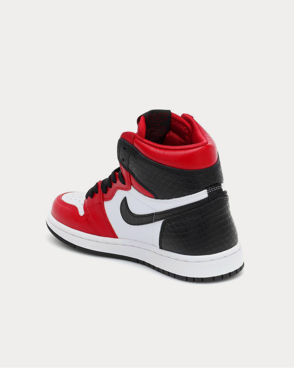 Nike Air Jordan 1 OG leather red High Top Sneakers - 3