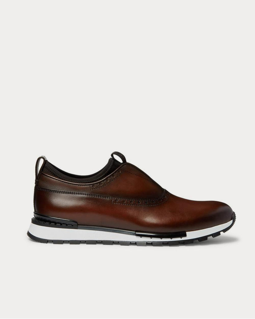 Berluti Torino Fast Track Leather Sneakers, Dress Shoes