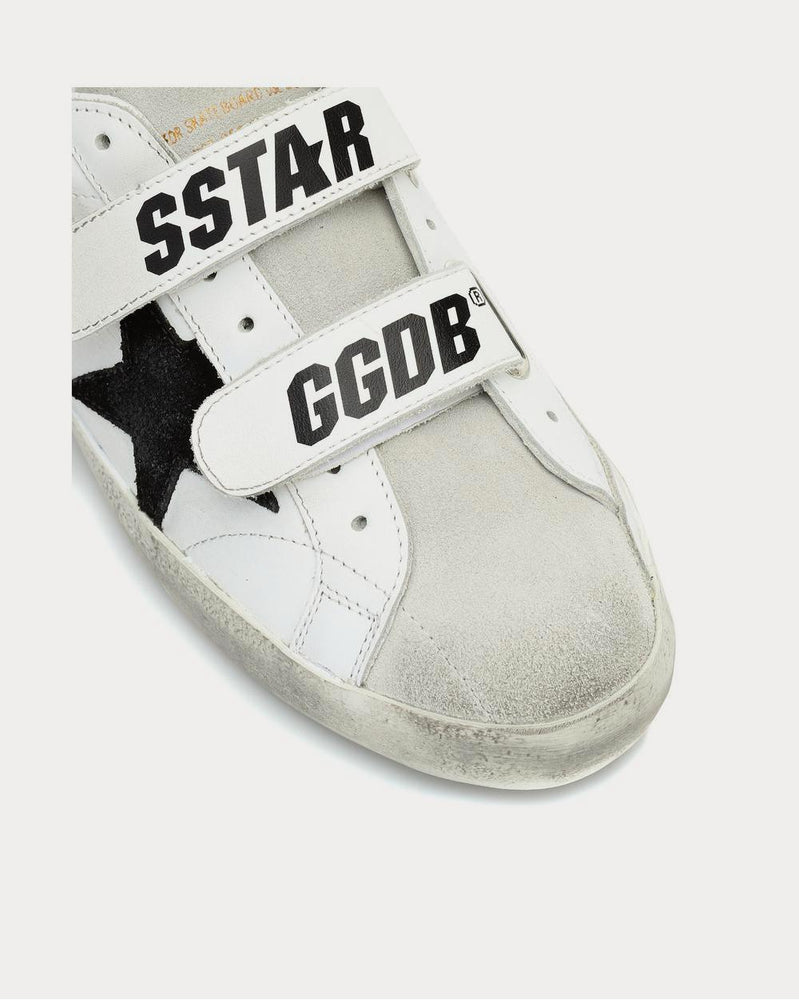 Golden Goose Old School leather White Low Top Sneakers - 4