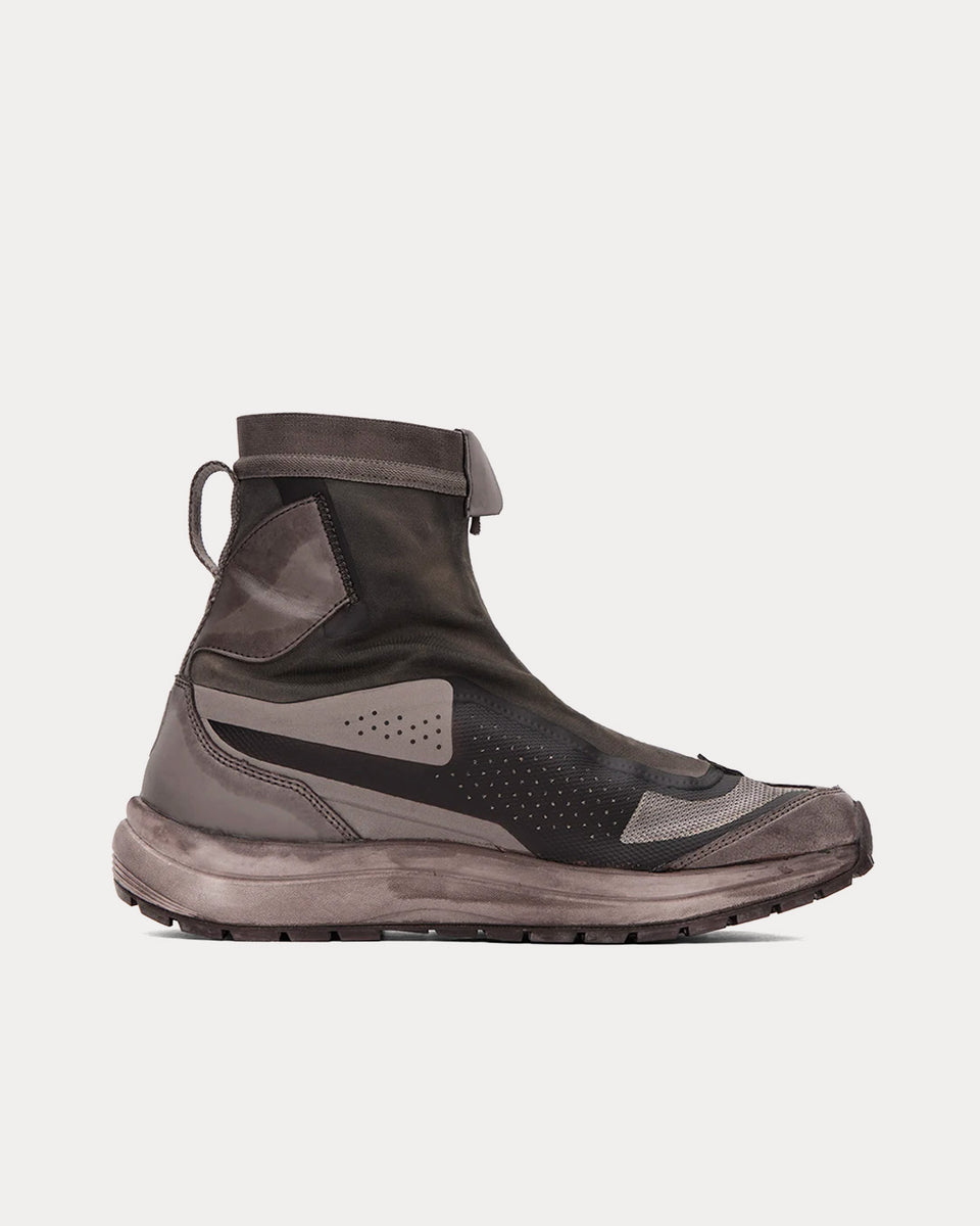 Salomon x 11 By Boris Bidjan Saberi Bamba 2 GTX Taupe High Top Sneakers ...