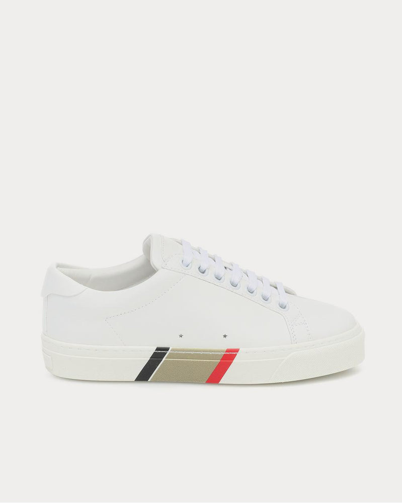 Burberry Rangleton leather Optic White Low Top Sneakers - 1