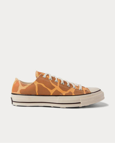 Converse Chuck 70 OX Giraffe-Print Canvas  Brown low top sneakers