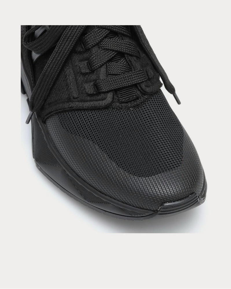 Tom Ford Jago leather and mesh Black Low Top Sneakers - 4