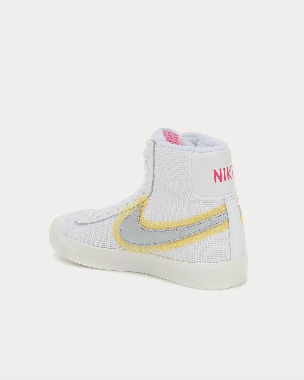 Nike Blazer Mid '77 White High Top Sneakers - 3