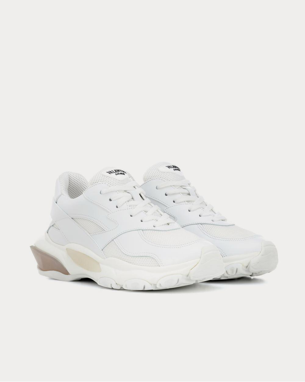 Valentino Valentino Garavani Bounce leather White Low Top Sneakers - 2