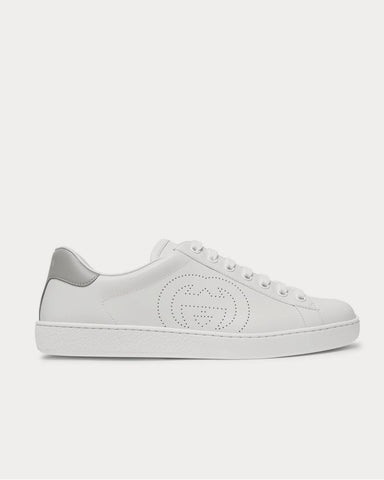 Gucci New Ace Perforated Leather  White low top sneakers