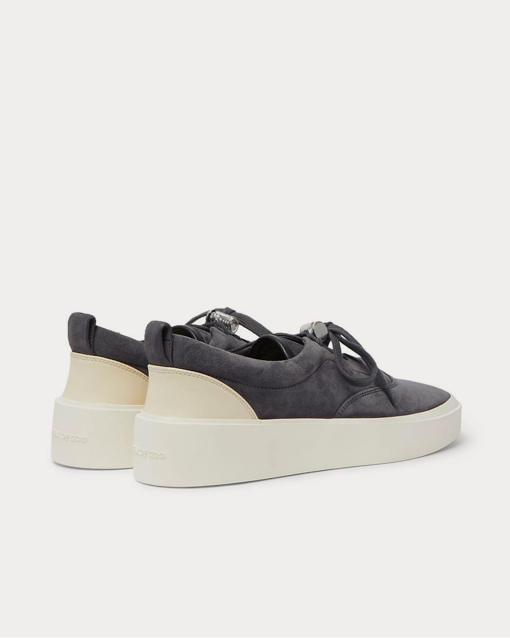 Fear of God 101 Leather-Trimmed Suede  Navy low top sneakers - 4