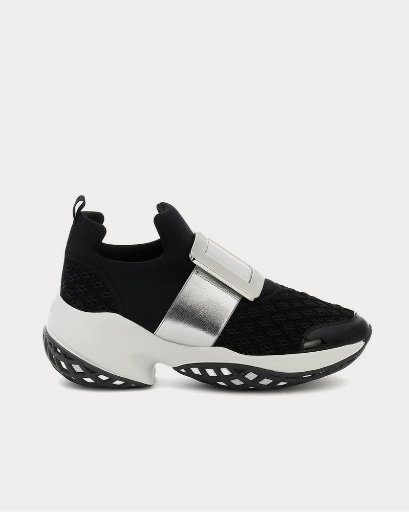 Roger Vivier Viv' Run Nero Low Top Sneakers - 1