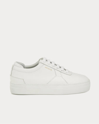 Axel Arigato Platform leather White Low Top Sneakers