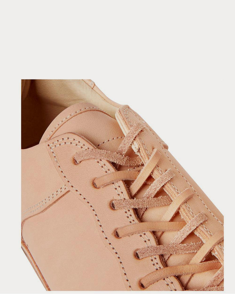 Hender Scheme Full-Grain Leather  Ecru low top sneakers - 4