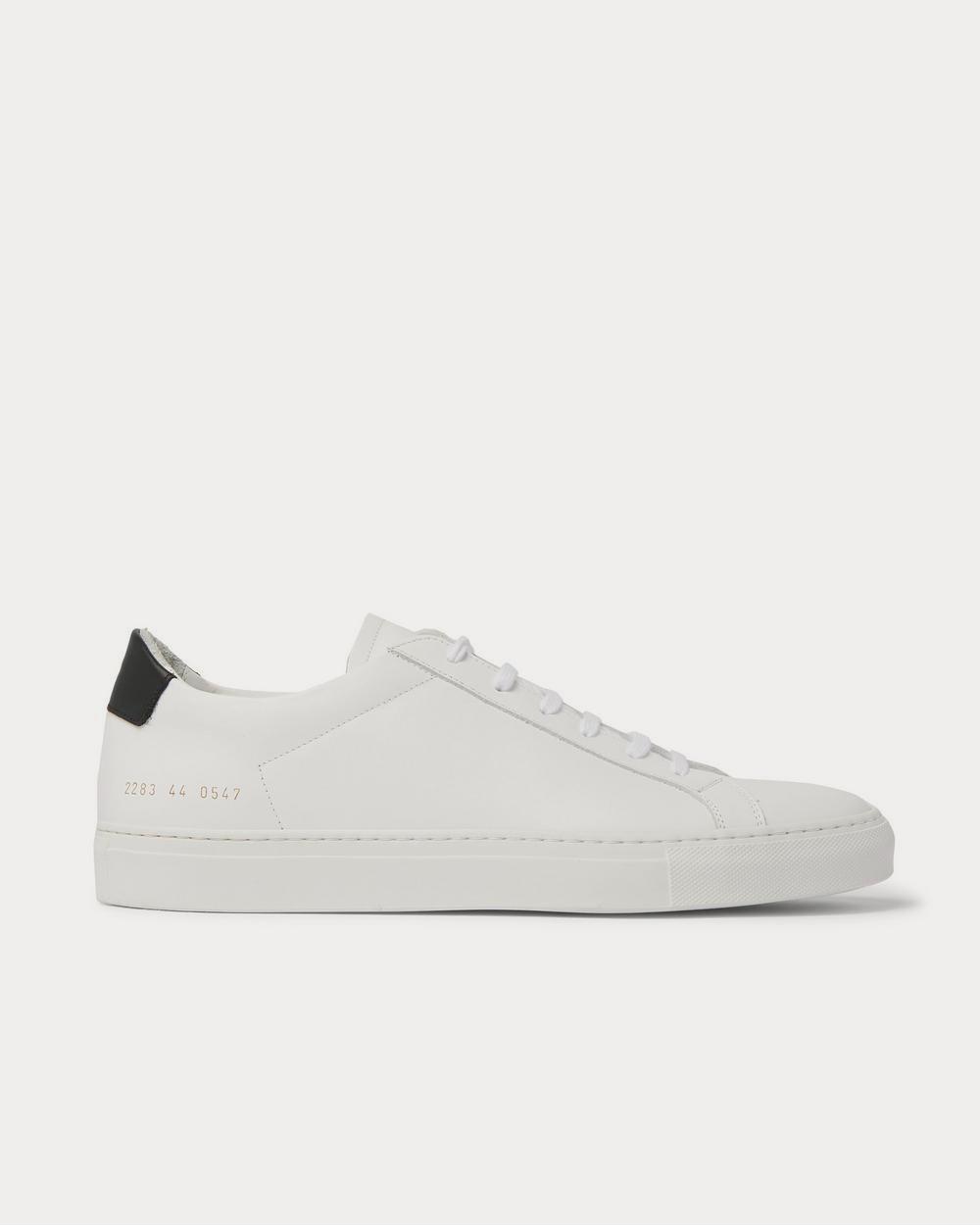 Common Projects Retro Low Leather  White low top sneakers - 1