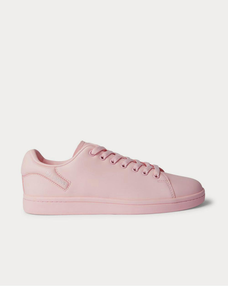 Raf Simons Orion Vegan Leather  Pink low top sneakers - 1