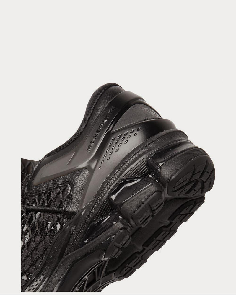 Asics x Vivienne Westwood GEL-Kayano 26 Mesh-Panelled Rubber and Leather  Black low top sneakers - 4