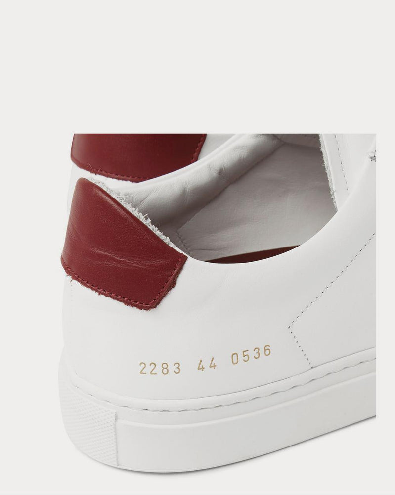 Common Projects Retro Low Leather  White low top sneakers - 4