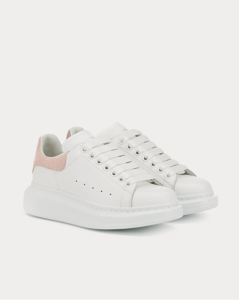 Alexander McQueen Leather White Low Top Sneakers - 2