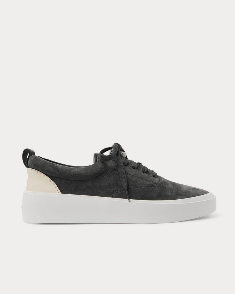 Fear of God 101 Leather-Trimmed Suede  Anthracite low top sneakers - 1