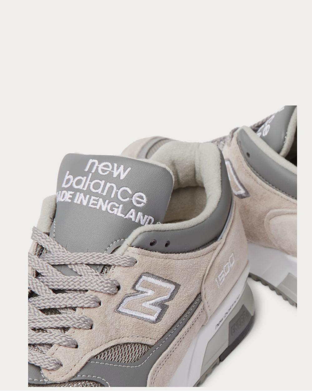 New Balance M1500 Suede, Leather and Mesh  Beige low top sneakers - 4