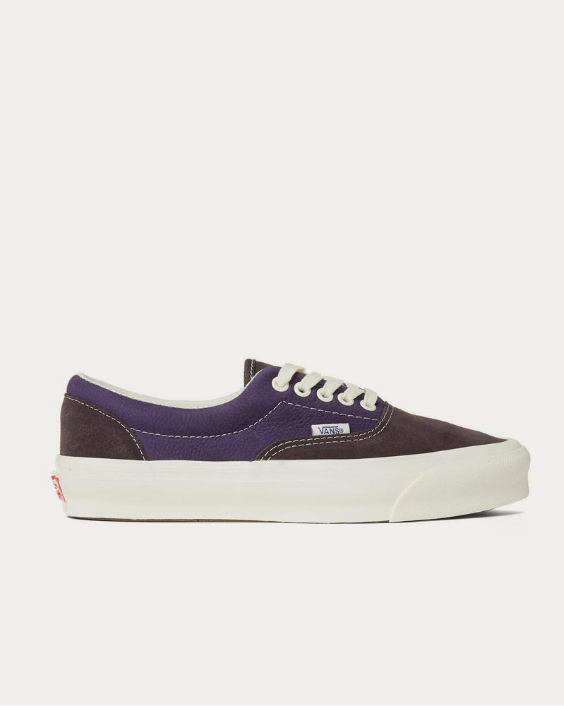 Vans OG Era LX Colour-Block Suede and Nubuck  Purple low top sneakers - 1