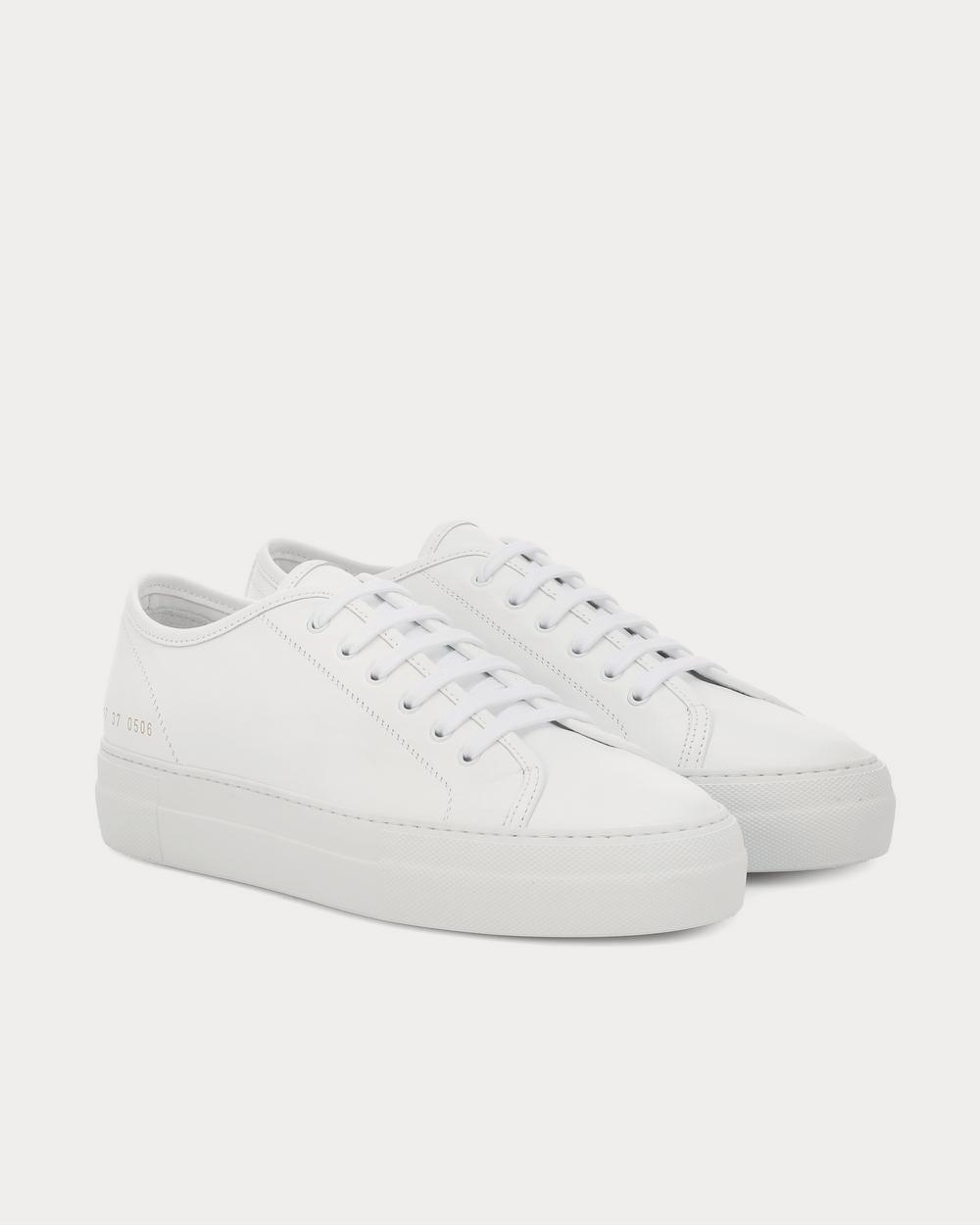 Common Projects Tournament Low leather white Low Top Sneakers - 2