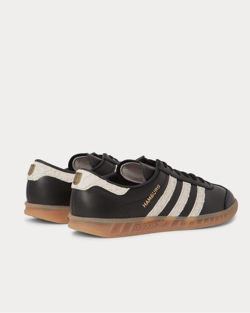 Adidas Hamburg Leather  Black low top sneakers - 3