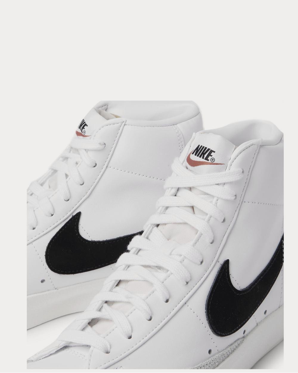 Nike Blazer Mid '77 Suede-Trimmed Leather  White high top sneakers - 4