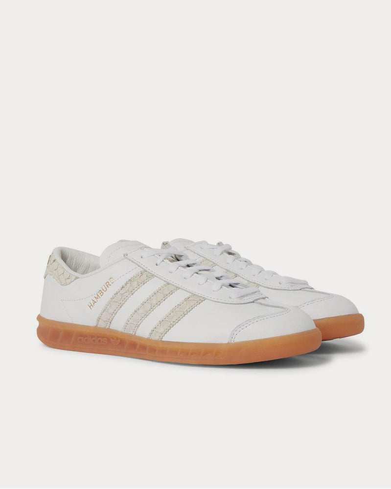 Adidas Hamburg Leather  White low top sneakers - 2