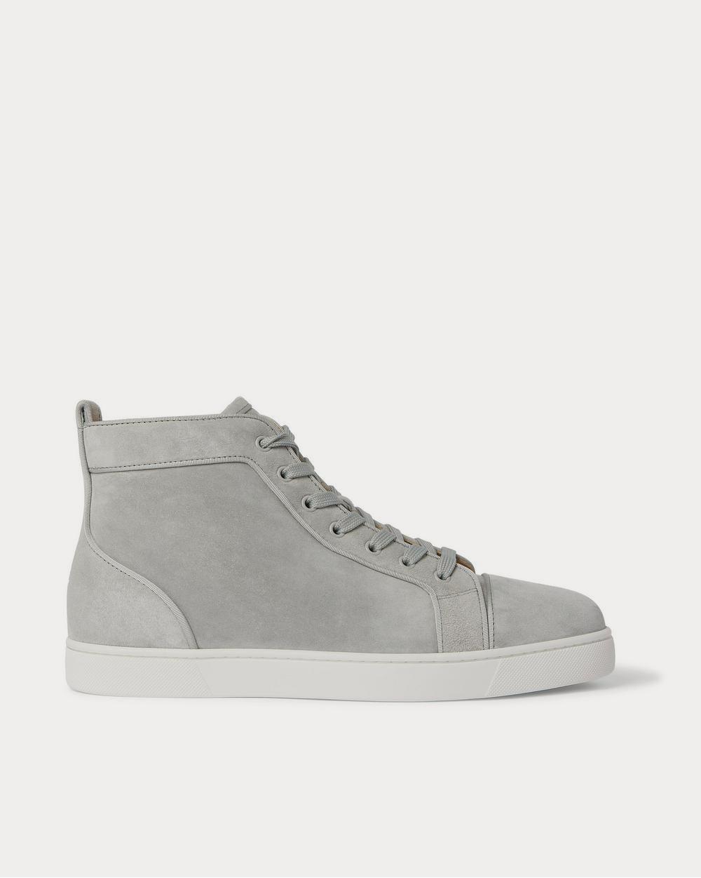 Grey suede clearance high tops