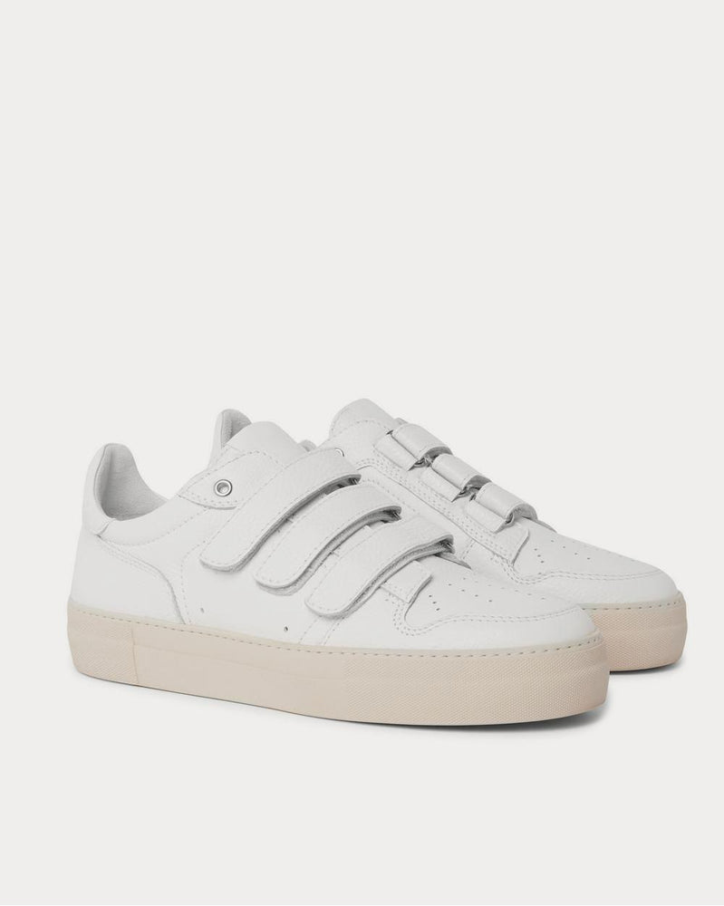 AMI Full-Grain Leather  White low top sneakers - 2