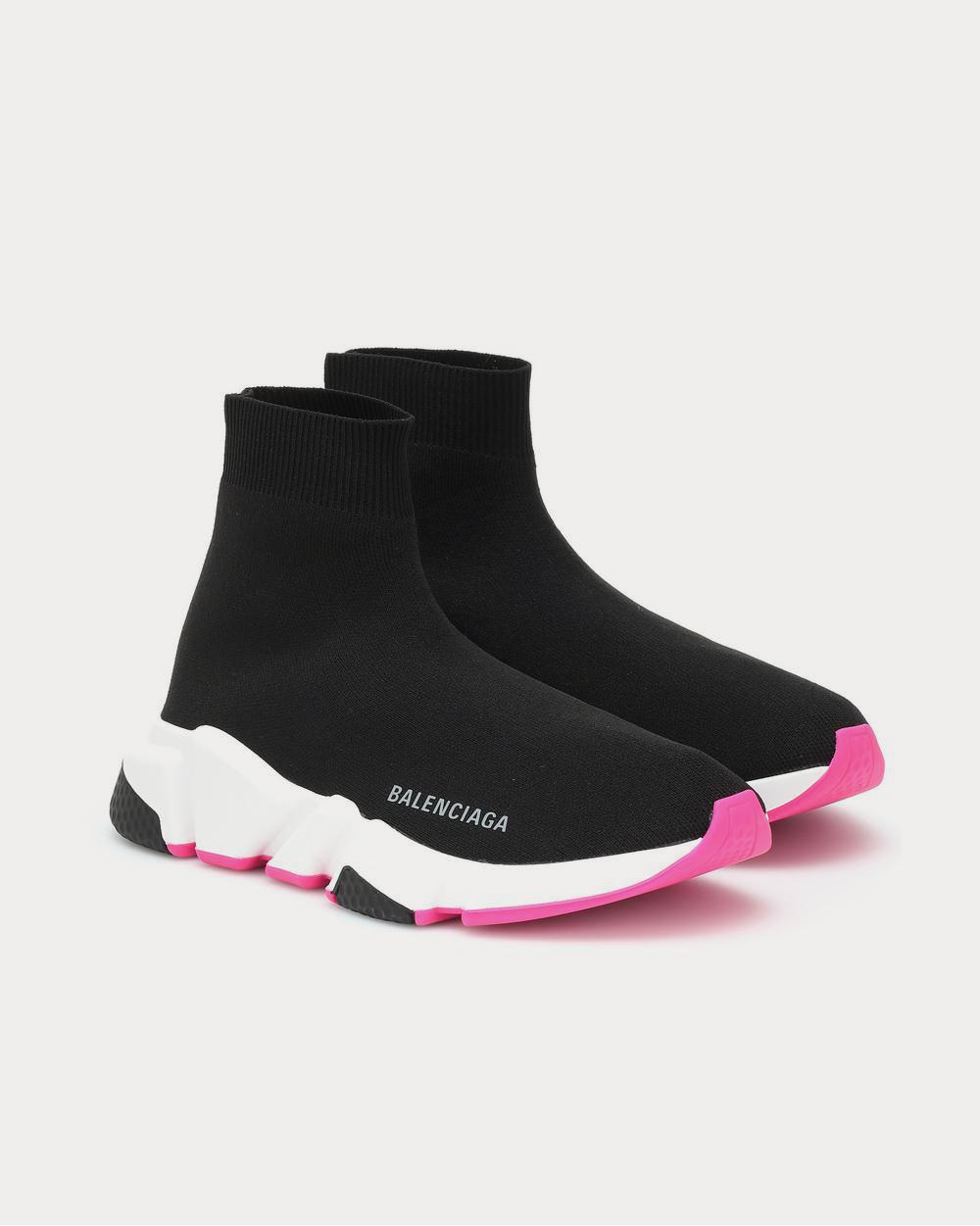 Balenciaga Speed Black High Top Sneakers - 2